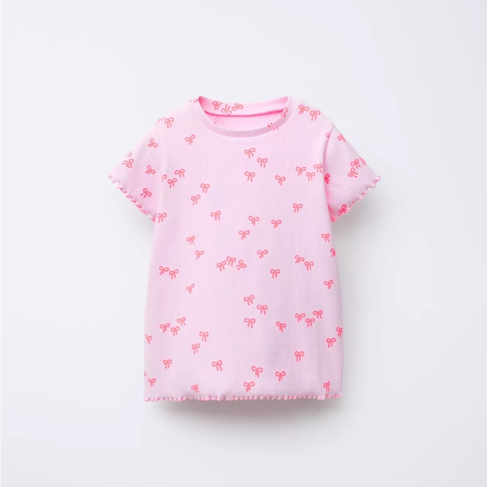 Zara Ribbed tee